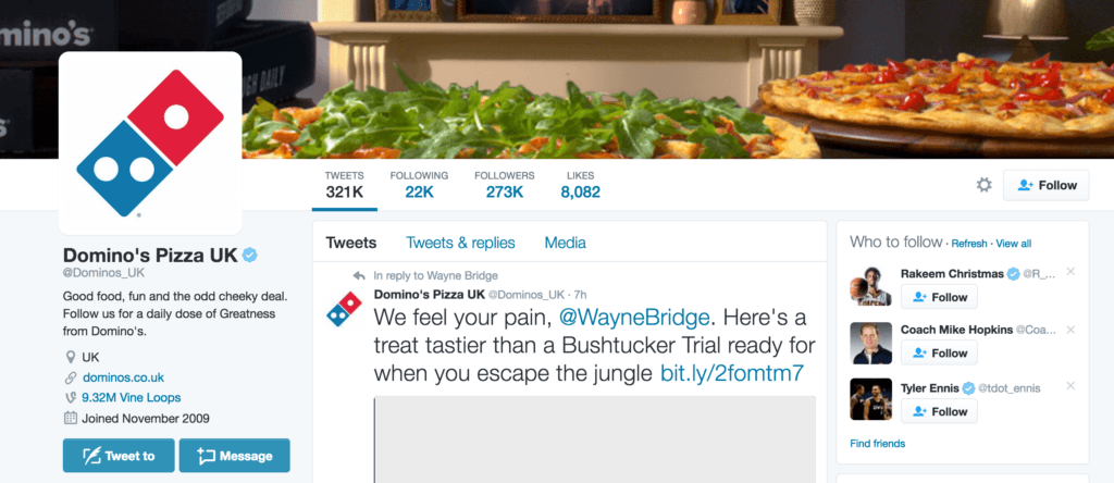 dominos-account