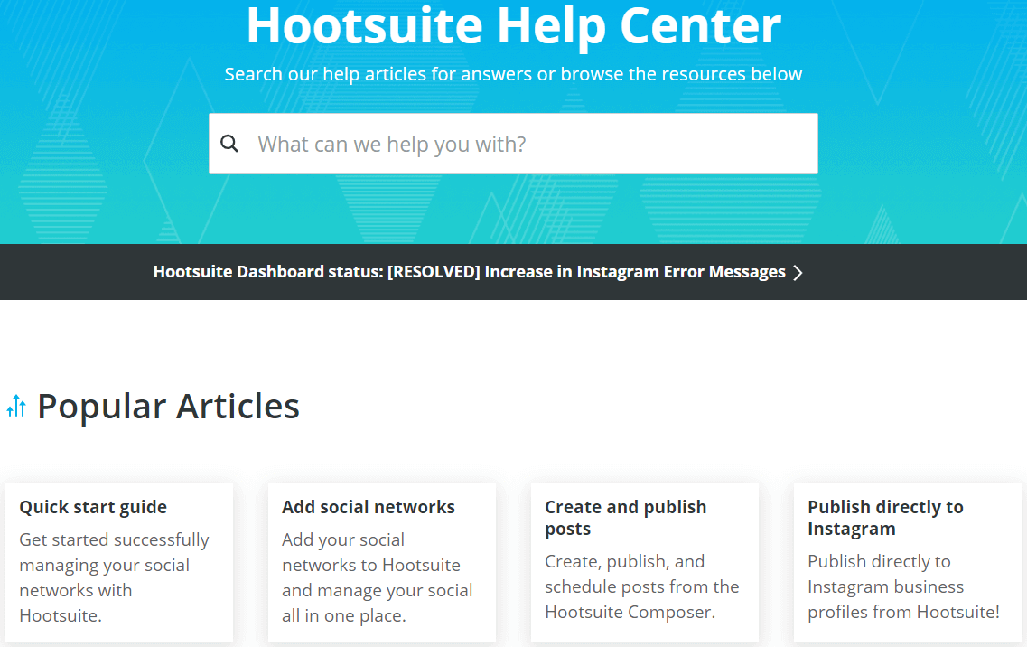 Hootsuite Help Center