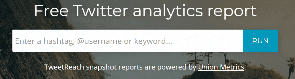 TweetReach Free Analytics Report