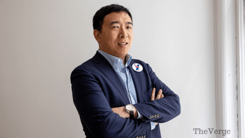 Andrew Yang will give a $12,000 basic income to a random Twitter follower