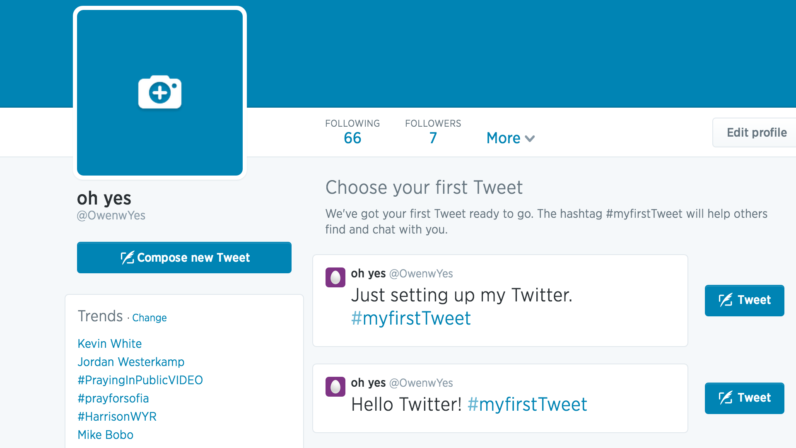 Twitter What Makes You Special new users guide
