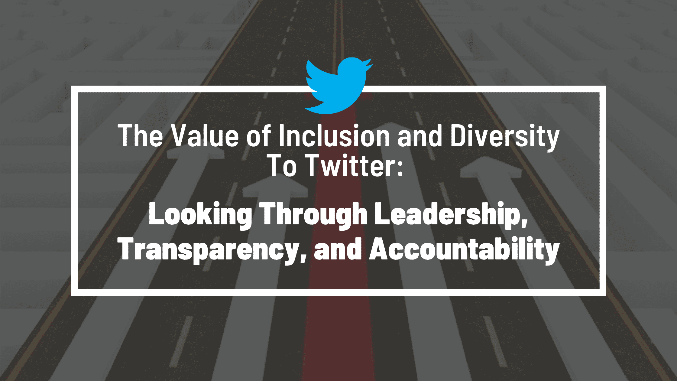 The Value of Inclusion and Diversity To Twitter: Looking Through Leadership, Transparency, and Accountability