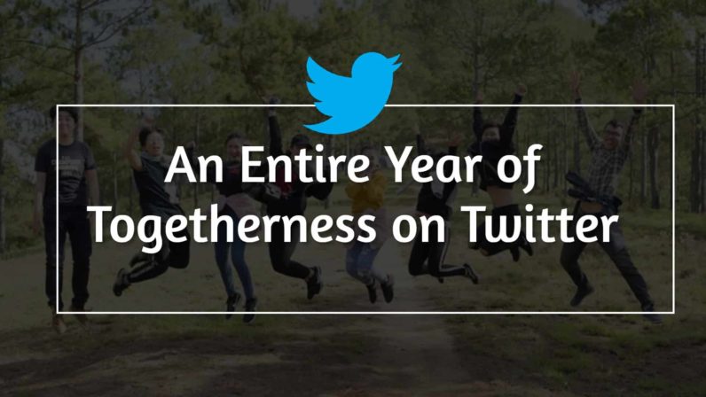 An Entire Year of Togetherness on Twitter