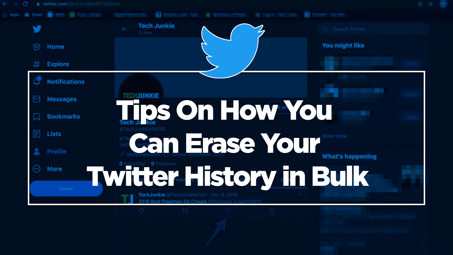 Tips On How You Can Erase Your Twitter History in Bulk